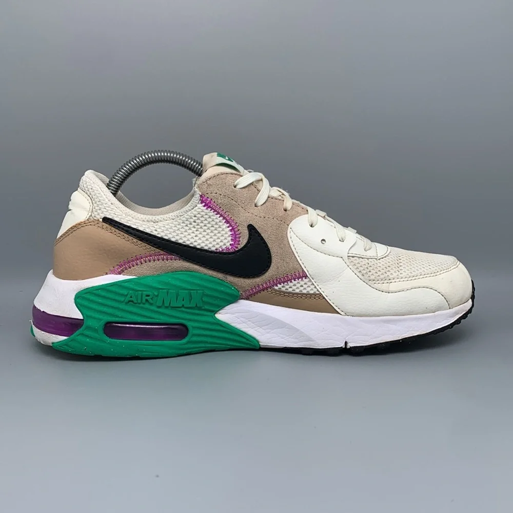 Nike‎ Air Max Excee Tan Green Running Shoes CD4165-117 Men’s Sz 9